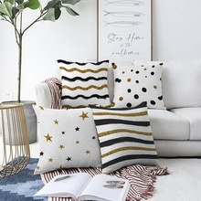 Minimalist Cushion Covers Sky 55 x 55 cm 4ks