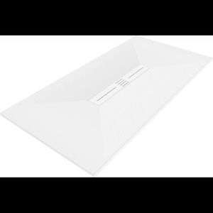 Mexen Toro правоъгълна душ кабина SMC 150 x 90 см, бяла, бял панел - 43109015-W (43109015-W)