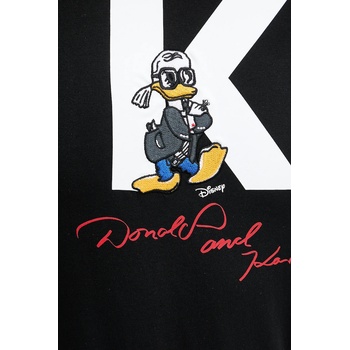 Karl Lagerfeld Памучна тениска Karl Lagerfeld KL X DISNEY дамска в черно A3W17089 (A3W17089)