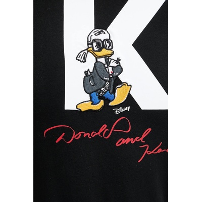 Karl Lagerfeld Памучна тениска Karl Lagerfeld KL X DISNEY (A3W17089)