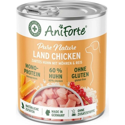 AniForte LandChicken kuřecí s mrkví 400 g