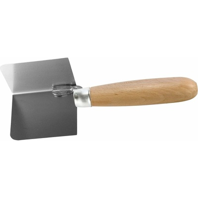 STAVTOOL Lžíce koutová vyhlazovací nerezová | 120x80x80 mm