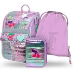 Baagl BAAGL СЕТ 3 Zippy Lavender: раница, несесер, торбичка (A-35952)