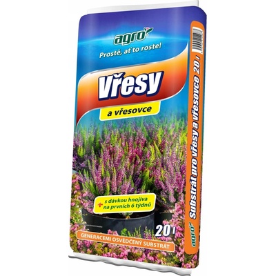 pre vresy, čučoriedky a azalky Agro 20 l