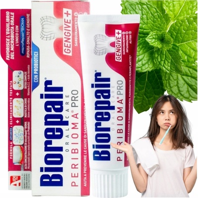 Biorepair Peribioma Pro Toothpaste proti paradentóze 75 ml – Sleviste.cz