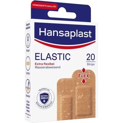 Hansaplast Elastická flexibilná náplasť 20 ks