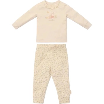 Little Dutch Бебешка пижама от две части Little Dutch Fairy Leaves - 62-68 cm, 2-6 м, Sand (CL24296013)