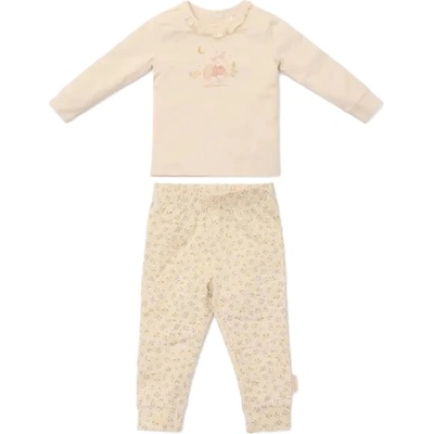 Little Dutch Бебешка пижама от две части Little Dutch Fairy Leaves - 62-68 cm, 2-6 м, Sand (CL24296013)