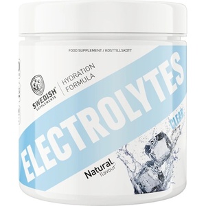 SWEDISH Supplements Electrolytes Clear | Hydration Formula with Pink Himalayan Salt & CocoMineral® [240 грама] Неовкусен