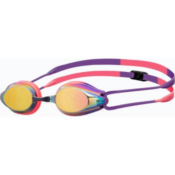 Image 1 of arena Очила за плуване arena Tracks Mirror copper/plum/bright coral