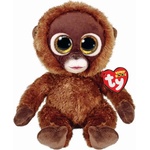 TY Toys Плюшена играчка TY Toys Beanie Boos - Маймунка Chessie, кафява, 15 cm (TY36391) - ozone