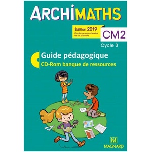 Archimaths CM2 - Banque de ressources sur CD-Rom avec guide pédagogique papier (ISBN: 9782210505155)