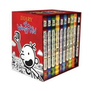 Diary of a Wimpy Kid Box of Books (Books 1-10) | Jeff Kinney (ISBN: 9781419724701)