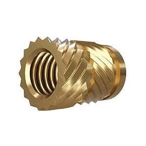 Two Trees Вложка за пластмаса M3/S (месинг) - Brass Inset Nuts, 100 броя в пакет