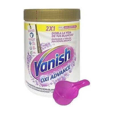 Vanish Oxi Action White prášok na odstraňovanie škvŕn 900 g