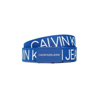 Calvin Klein Jeans Детски колан Canvas Logo Belt IU0IU00125 Син (Canvas Logo Belt IU0IU00125)