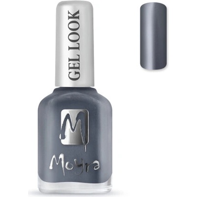 Moyra Gel Look lak na nehty 1016 Kenza 12 ml - šedý gelový efekt