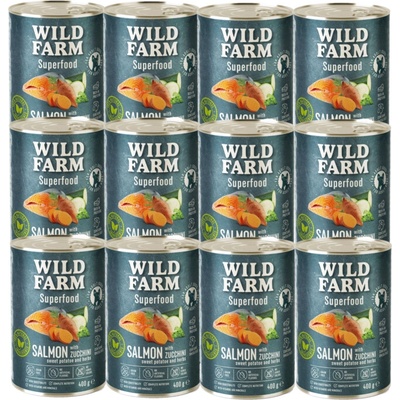 Wild Farm Superfood Salmon 12 x 400 g
