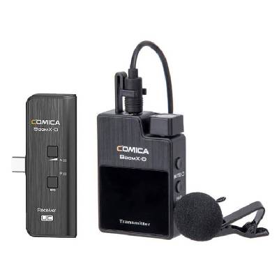 Comica BoomX-D UC1 - bezdrátový klopový mikrofon na mobil (mikroport)