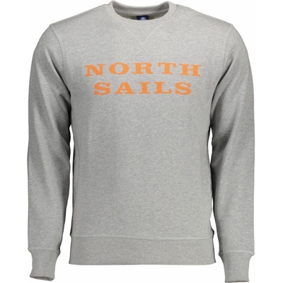 North Sails Perfektná pánska mikina Šedá