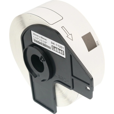 Alternatívne etikety Brother DK-11201, 29mm x 90mm, 400 ks štítkov