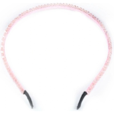 Čelenka pro děti s krystalky Busy Lizzie - Sparkles pink