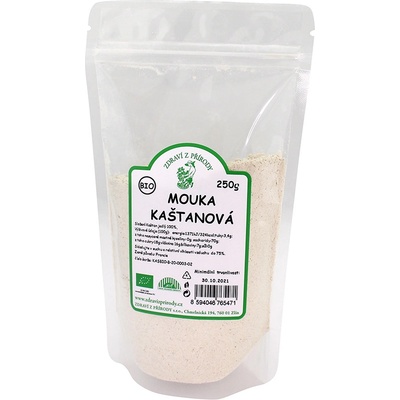 Zdraví z přírody Mouka kaštanová BIO 250 g