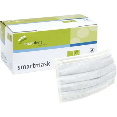 Smartdent Ústenka Smartmask bílá 50 ks