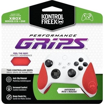 KontrolFreek Производителност XB1 Меки ръкохватки червен RED-4777- XB1 (RED-4777- XB1)