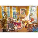 Schmidt Spiele - Puzzle Secret Puzzle Parlor of the Orchid Estate - 1 000 piese