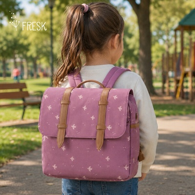 Fresk: Раница с кожени елементи Swallow 33 x 24 x 9 см (FR-FB990-15)