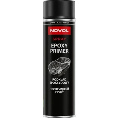 NOVOL EPOXY PRIMER Antikorozní základní nátěr ve spreji - 500 ml - černý