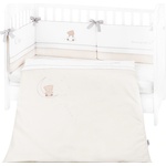 KikkaBoo Бебешки спален комплект с бродерия 2 части EU style 70/140 Dream Big Beige (41101020120) - bebetabg