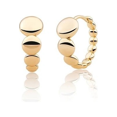 Sparkling Originální pozlacené kruhy EAG33