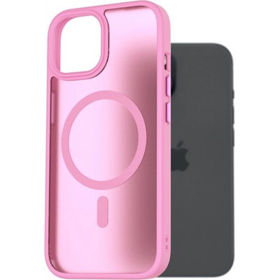 AlzaGuard Matte Case Compatible with Magsafe pro iPhone 15 levandulově růžový AGD-PCMM63LP – Zboží Živě