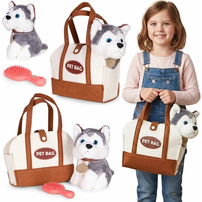 MULTISTORE pes Husky + príslušenstvo