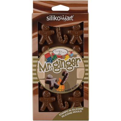 Silikomart Forma na čokoládu - Mr. Ginger
