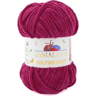 Himalaya Příze Dolphin Baby 80310 - tmavý cyklámen – Hledejceny.cz