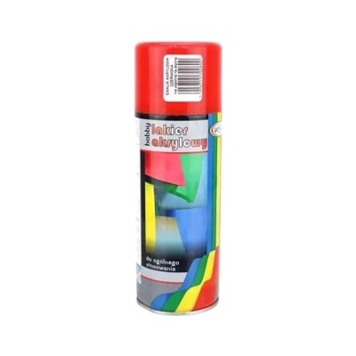 WESCO Spray Paint - Červený akrylový lak 400ml