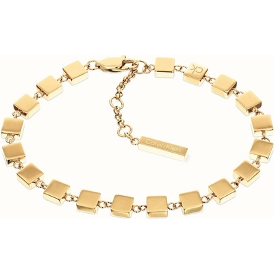 Calvin Klein Pozlacený náramek Geometric 35000842