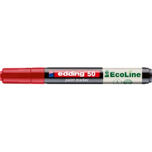 edding 50 EcoLine D10 червен лаков маркер 7580259001 (7580259001)