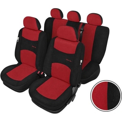Autopoťah SIXTOL SPORT LINE + červenočierne