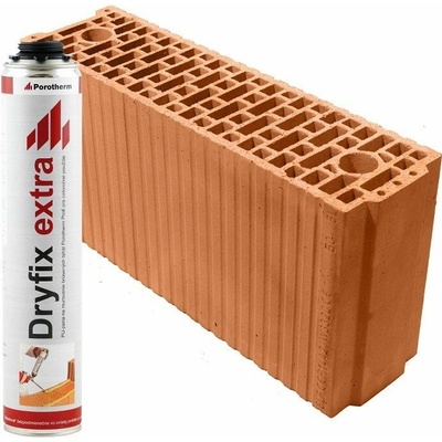 Wienerberger Porotherm 14 Profi brúsená tehla Lepenie tehál: na lepiacu penu Dryfix (pena v cene)