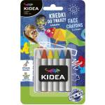kidea - Пастели за лице 6 цвята