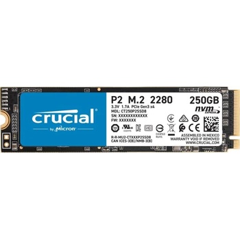 Image 1 of Crucial P2 250GB M.2 PCIe (CT250P2SSD8)