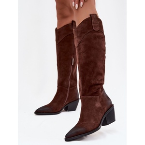Step in style Дамски боти с ток модел 219399 Step in style