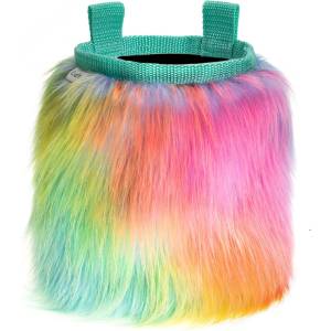 Crafty Climbing Торбичка за магнезий Crafty climbing Furry Chalk Bag - Rainbow - размер One Size (335-0454-0411)