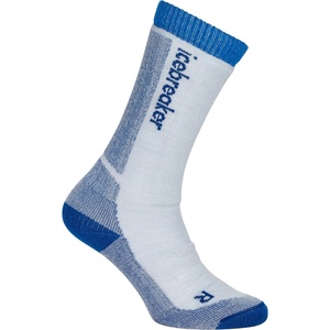 Icebreaker Детски ски чорапи Icebreaker Kid's Merino Ski+ Medium OTC Ski socks - Zinc Blue / Lazurite / Snow (201-8545-0413)