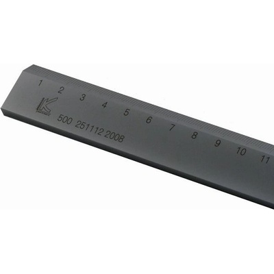 KMITEX 1008 Měřítko ocelové ploché s úkosem 500x25x4 mm