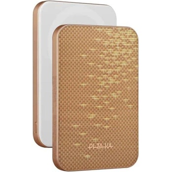 PITAKA Magsafe Външна Батерия, Pitaka Aramid Magnetic 5000mAh Qi2 Golden, Златист (PBQ2506)
